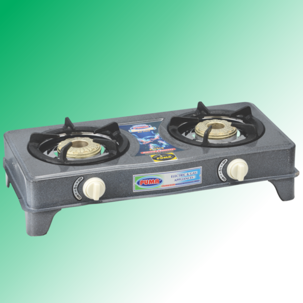 Puma One Piece Round body double heavy burner Gas Stove Avalible in Sui Gas & Cylinder Gas