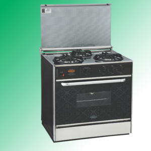 Puma Cooking Range Single Door 3 Burner Murcury Glass