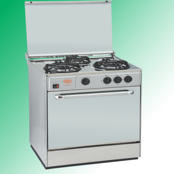 Puma Cooking Range Single Door 3 Burner Murcury Glass