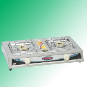 Puma Sanyo Super Model double Burner Auto Switch Gas Stove Avalible in Sui Gas & Cylinder Gas